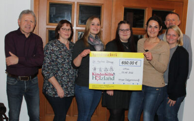Mit Überzeugung an die Kinderhilfe Holzland spenden