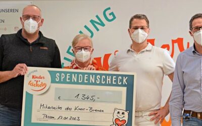 Weihnachtsfeier bringt großen Spendenerfolg