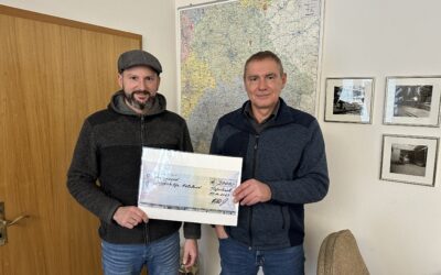 Mit leidenschaftlichem Engagement unterstützt Firma Huber aus Tiefenbach gemeinnützige Organisationen