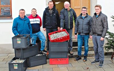67000 Kronkorken für Kinder in Not
