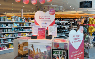 Spende vom dm Drogeriemarkt Vilshofen