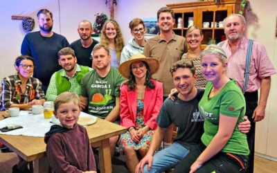 Schauspieler rundum zufrieden