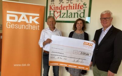 DAK-Beschäftigte spenden 2.131 Euro