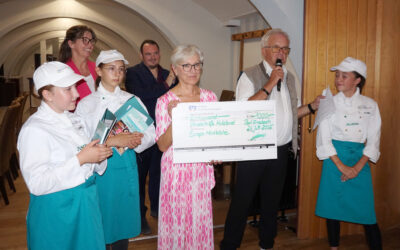 Abschlssfeier der Miniköche