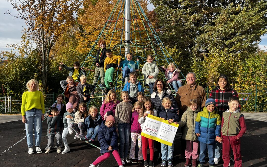 Erneut große Freude bei der Kinderhilfe Holzland