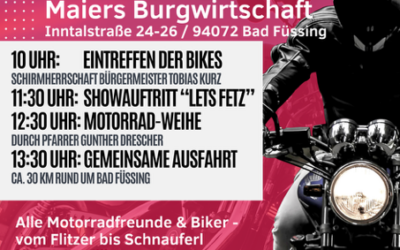 Motorradfrühschoppen in Bad Füssing